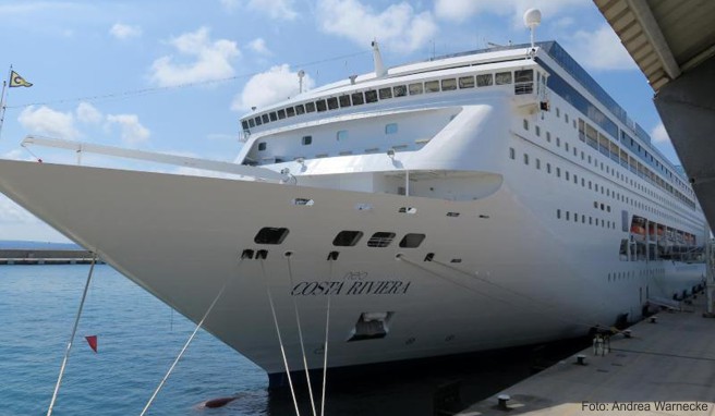 Die derzeitige »Costa neoRiviera« fährt vom Dezember 2019 an als »Aida Mira« in südafrikanischen Gewässern
