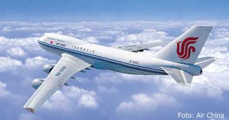 Dreimal w&ouml;chentlich von Frankfurt nach Shenzhen Air China