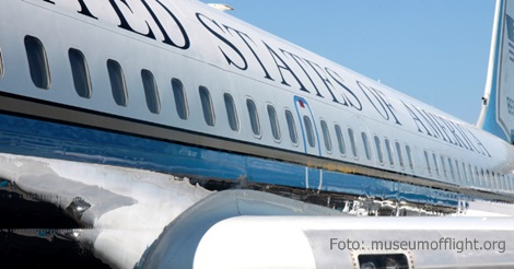 Air Force One  Neuer Anbau im Museum of Flight in Seattle