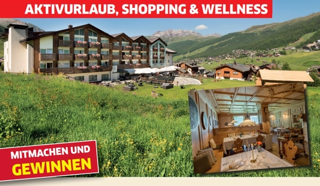 Aktivurlaub, Shopping & Wellness. Mit etwas Glück gewinnen Sie zu zweit fünf Nächte in einem Superior-Zimmer Aktivurlaub, Shopping & Wellness. Mit etwas Glück gewinnen Sie zu zweit fünf Nächte in einem Superior-Zimmer