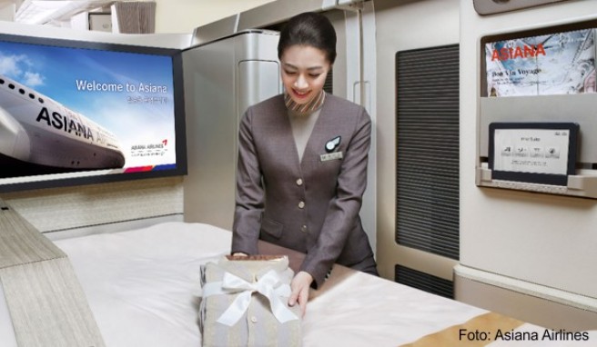 Asiana Airlines  Mit dem Airbus A380 nach Seoul