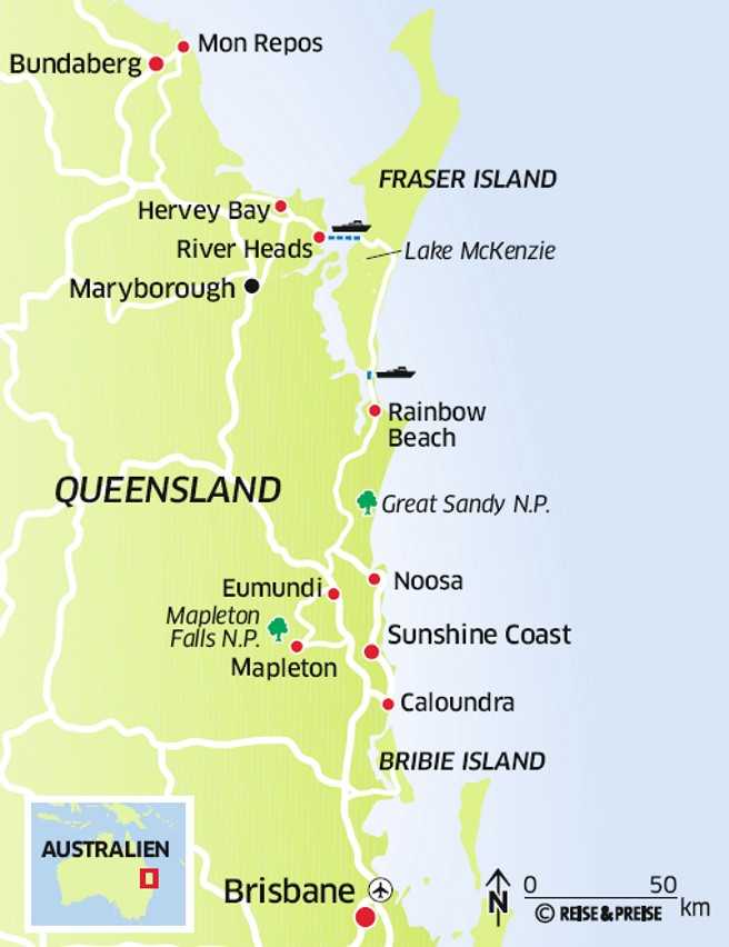 Reise-Planung Australien