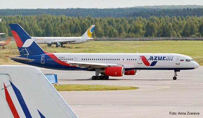 Azur Air gehört zu den neuen Fluggesellschaften