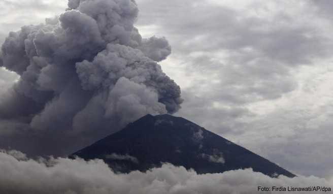 Vulkan auf Bali  Hier können Urlauber gratis stornieren