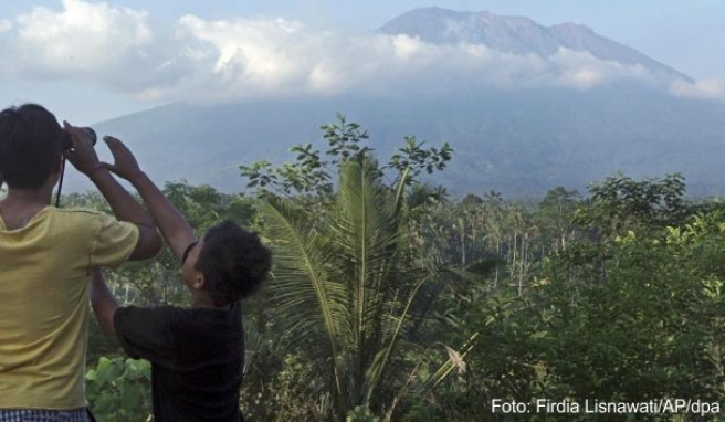 Vulkanausbruch auf Bali?  Reiseveranstalter sollten kontaktiert werden