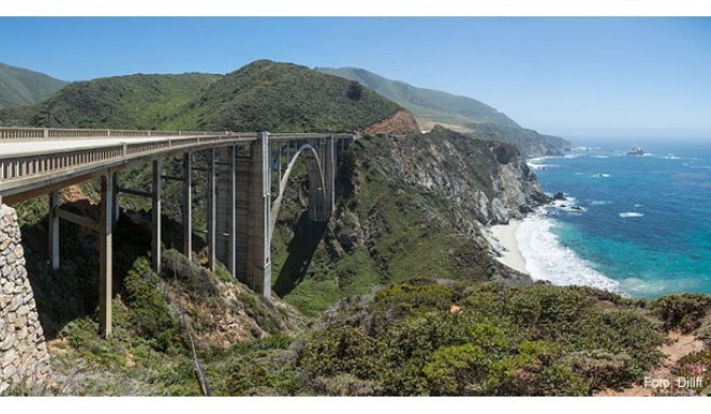 USA  Highway No.1 wegen Brückenschäden gesperrt