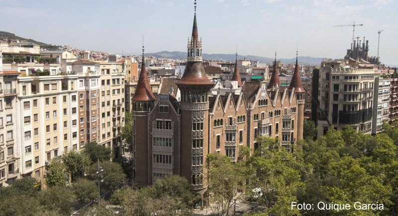 Spanien  Burg »Casa de les Punxes« in Barcelona öffnet