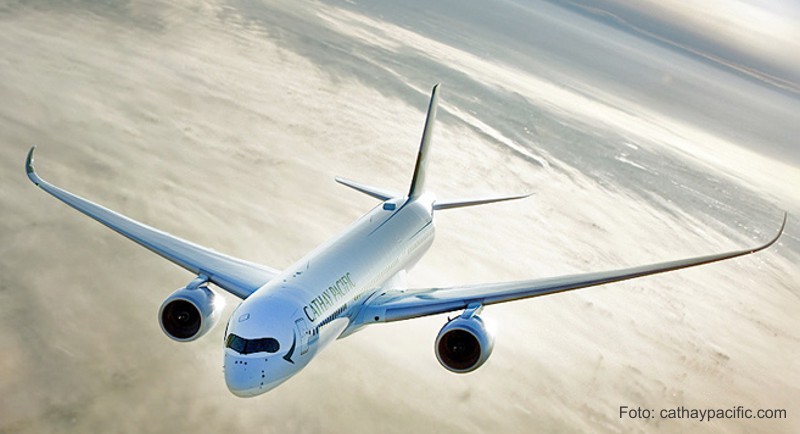 Cathay Pacific  Jetzt 30 kg Freigepäck kostenlos aufgeben