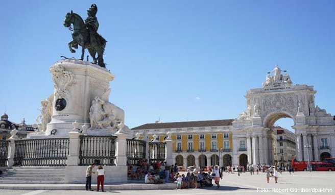 Lissabon vor der Pandemie - die Hauptstadt Portugals ist aktuell besonders stark von der Verbreitung der Corona-Deltavariante betroffen