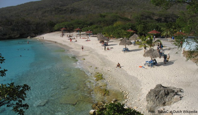 Einer der schönsten Strände auf Curacao ist der Grote Knip