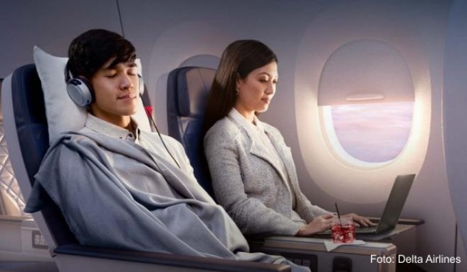 Delta Airlines  Premium Economy wird 2017 eingeführt