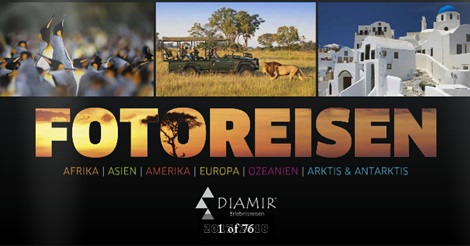 Diamir  Fotoreisen-Katalog 2017/2018 ist erschienen