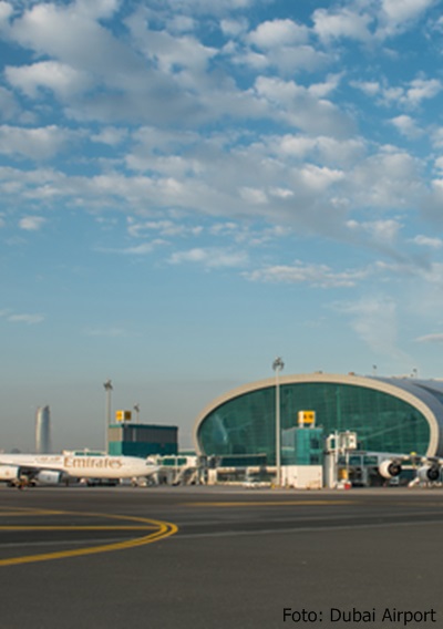 Dubai: Für Abflüge ab 1. Juli wird eine neue Passagier-...