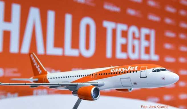 Billig-Airline Easyjet bietet fünf neue Strecken ab Berlin an