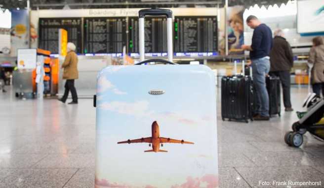 Stress vermeiden  Online einchecken und früh am Flughafen sein