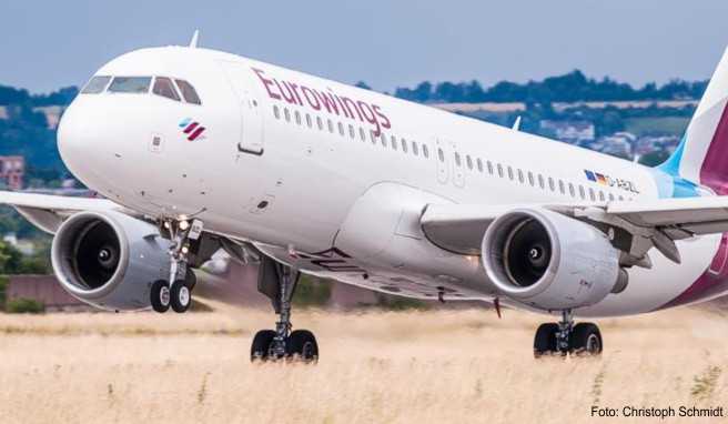 Neue Flugstrecke Eurowings fliegt von Berlin nach Karlsruhe