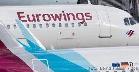 Düsseldorf und Hamburg  Eurowings-Kabinenpersonal legt Arbeit nieder