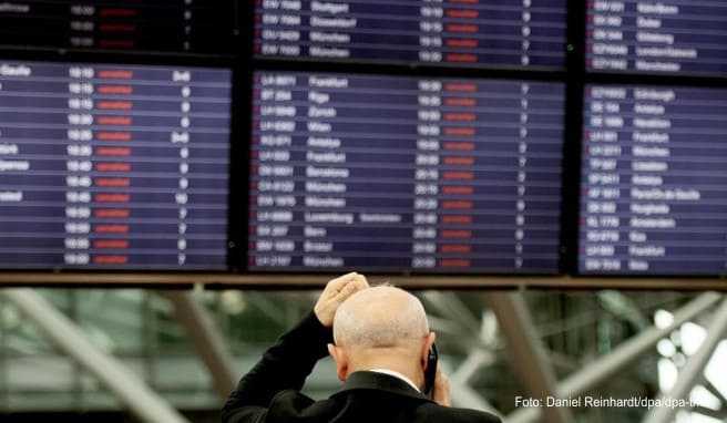 Stromausfall am Hamburger Flughafen, nichts geht mehr - eine Fluggesellschaft kann dafür nicht verantwortlich gemacht werden