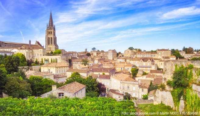 Saint Emilion in der Region Bordeaux