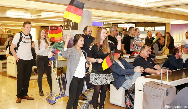 Fußball-WM  Live-Übertragungen am Frankfurter Flughafen