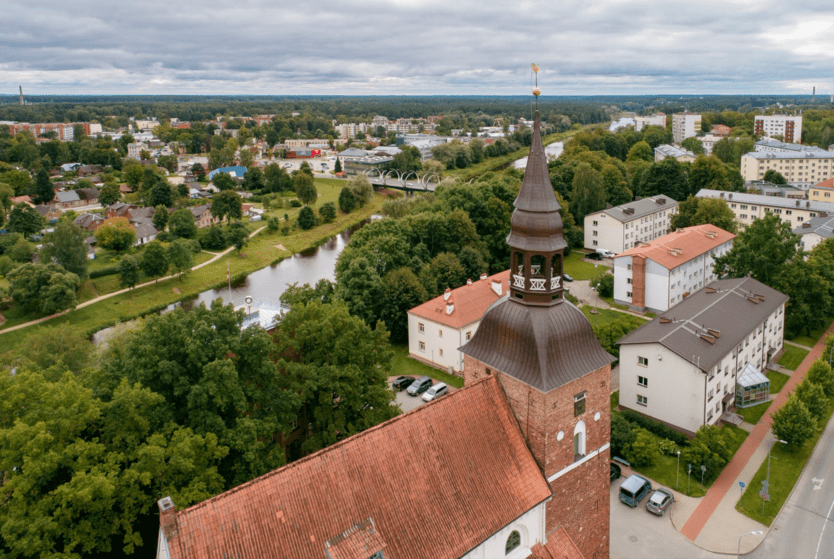 Valdemiera Gauja National Park in Lettland