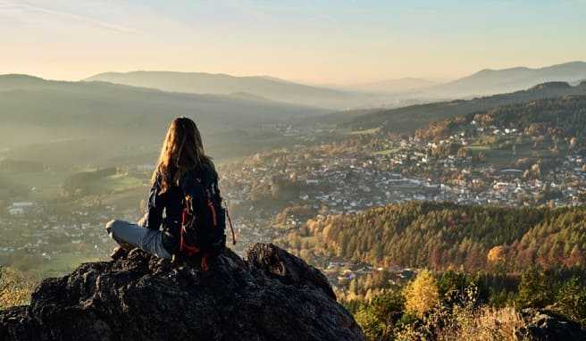 Entspannen mit Aussicht im Bayrischen Wald