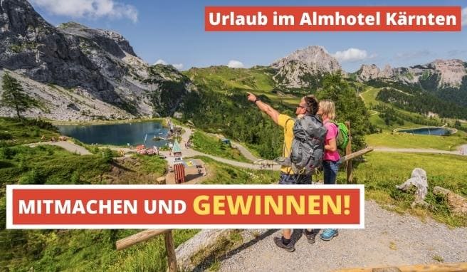 Kärnten  Gewinnspiel - Fünf Übernachtungen HP für zwei Personen im Almhotel Kärnten