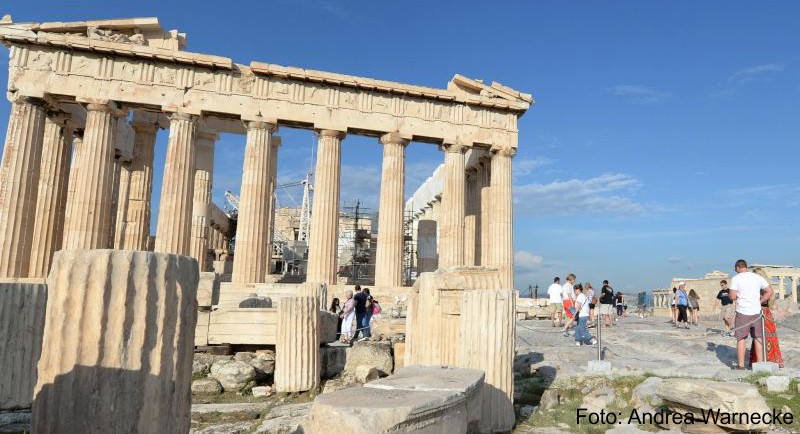 Griechenland  Trotz Krise ist Athen bei Touristen sehr beliebt