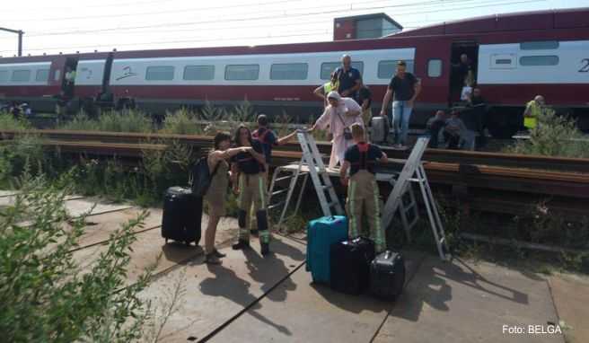 Wegen der Hitze kam es beim Hochgeschwindigkeitszug Thalys bereits zu Störungen in Belgien