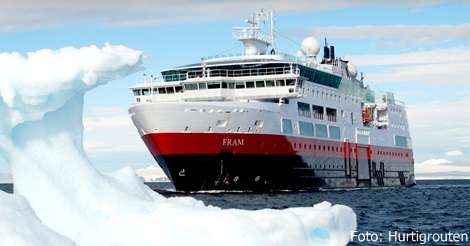 Hurtigruten  Neues Expeditionsschiff fährt in die Antarktis