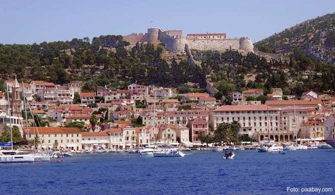 Hvar-Stadt, Schmuckstück der Insel Hvar in Kroatien