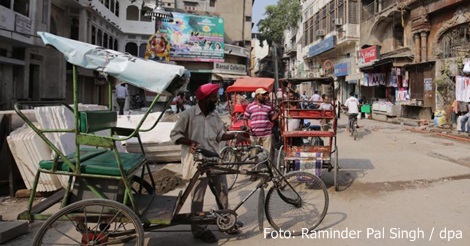 Indien  Reisende müssen mit Bargeld-Engpässen rechnen