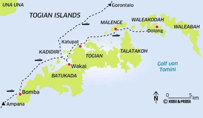 Togian Islands, Foto: rp Togian Islands