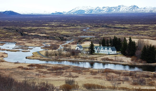 Ein beliebtes Ausflugziel in Island ist der Nationalpark Þingvellir