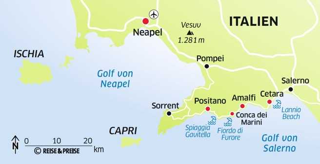 Reise-Planung Amalfi-Küste