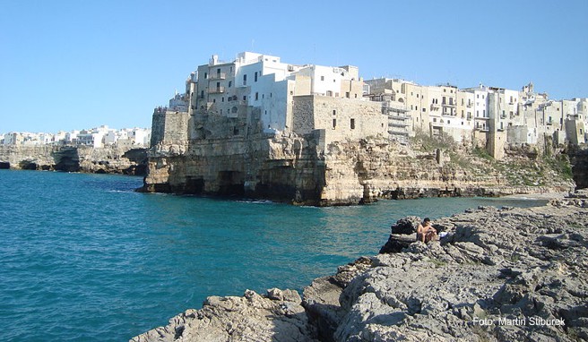 Italien im Winter  Weihnachten in Polignano a Mare feiern