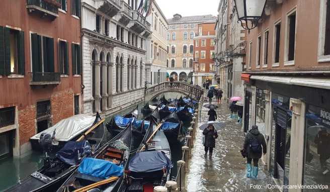 Italien-Reise Noch keine Hochwasser-Entwarnung für Venedig