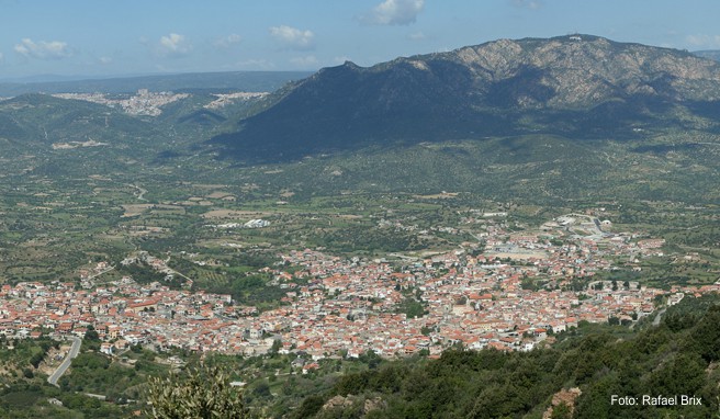 Bergdörfer in der Barbagia auf Sardinien