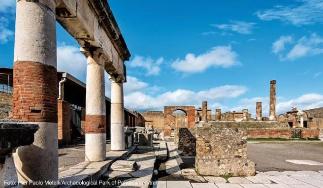 Die gut erhaltene Ruinenstadt von Pompeji gehört zu den absoluten Top-Sehenswürdigkeiten Italiens Die gut erhaltene Ruinenstadt von Pompeji gehört zu den absoluten Top-Sehenswürdigkeiten Italiens