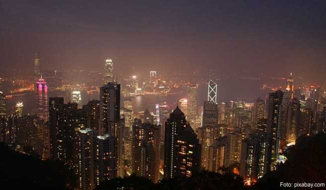 Chinese New Year in Hongkong feiern China