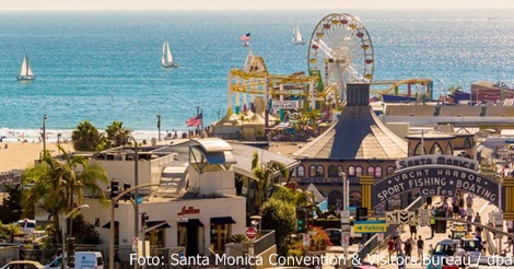 USA  Metrolinie zwischen Santa Monica und Downtown L.A.