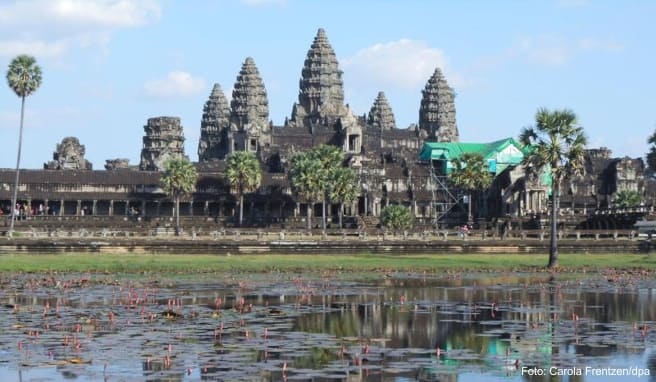 So groß war die Megacity Angkor zur Blütezeit Kambodscha-Urlaub