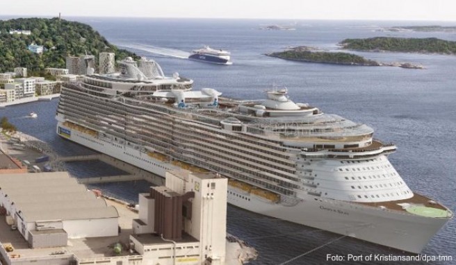 Norwegen Neuer Kreuzfahrt-Pier in Kristiansand eröffnet