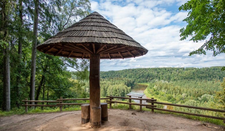 Sigulda Gauja National Park in Lettland