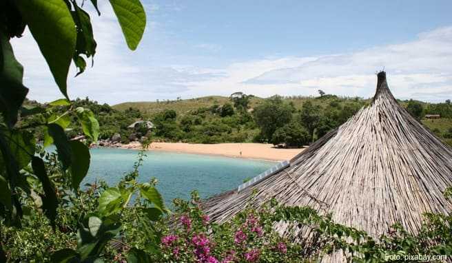 Blick auf eine Bucht in Malawi