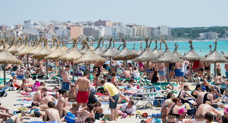 Neuer Rekord Fast zwei Millionen Urlauber auf Mallorca