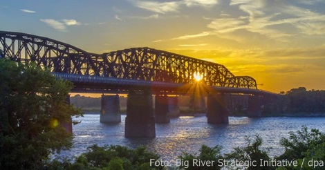 Memphis  Neue Mississippi-Brücke für Fußgänger und Radfahrer
