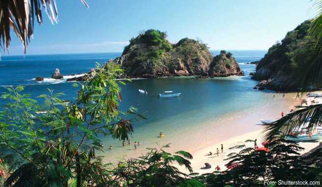 Der Playa del Panteón in Puerto Ángel eignet sich hervorragend zum Entschleunigen