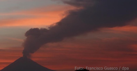 Mexiko  Vulkan Popocatépetl derzeit nicht zugänglich