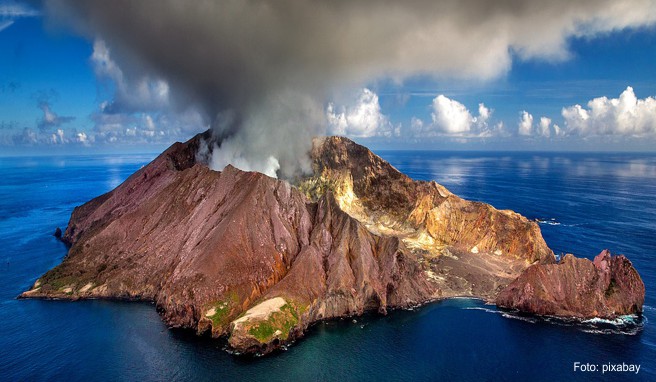 White Island ist Neuseelands einziger aktiver Meeresvulkan